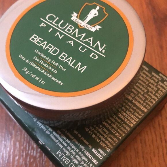New Clubman beard balm 2 oz conditioning style wax - Picture 4 of 4